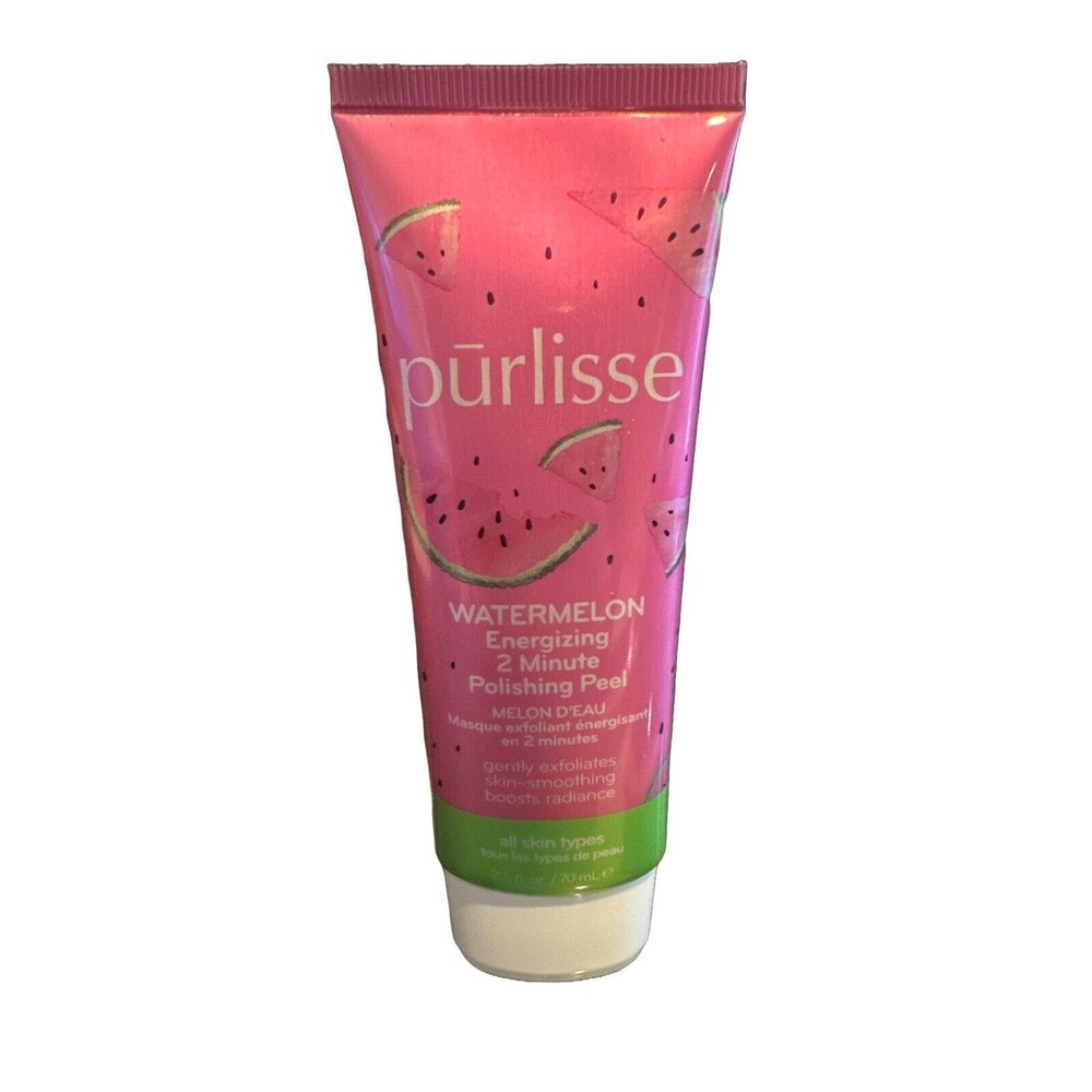 Purlisse Watermelon Energizing 2 Minute Polishing Peel 2.5 fl oz New Sealed